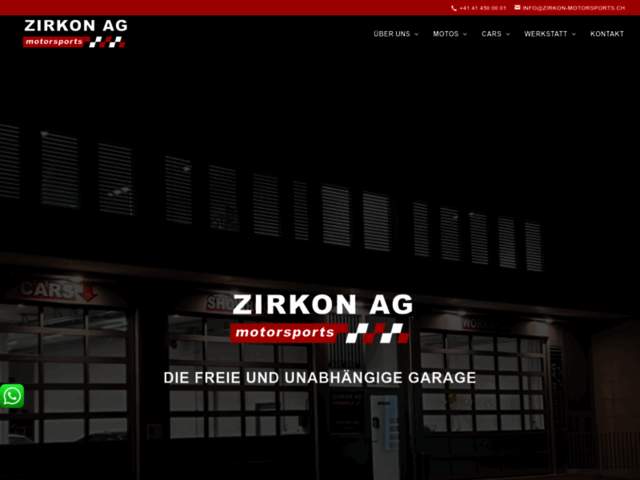 › Voir plus d'informations : ZIRKON AG motorsports