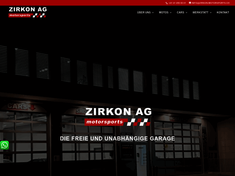 › Voir plus d'informations : ZIRKON AG motorsports